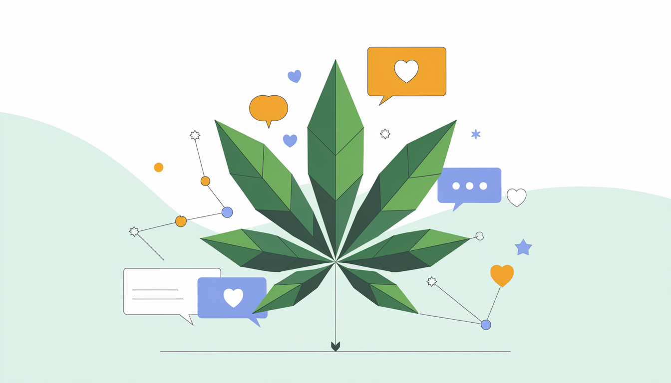 Cannabis community social network